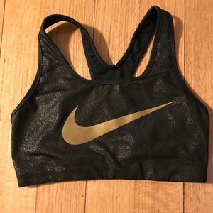 nike rose gold sports bra